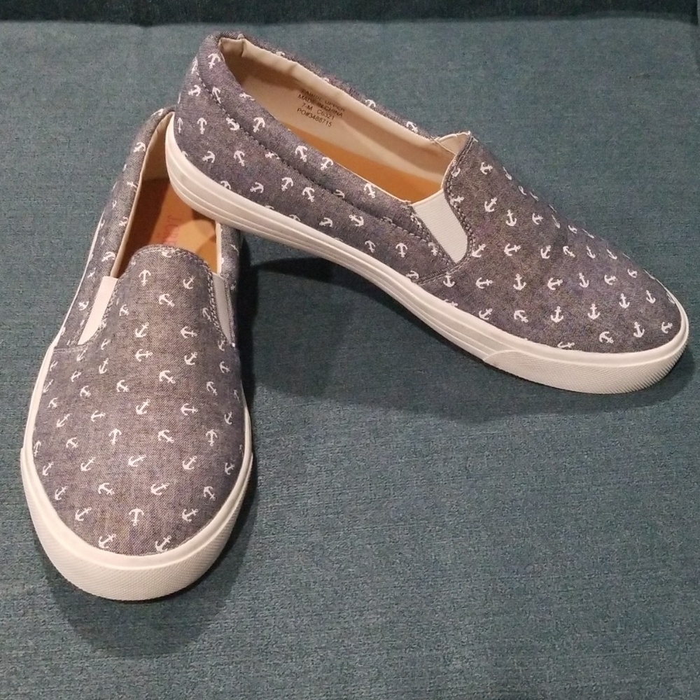 J Crew Anchor Slip on shoes